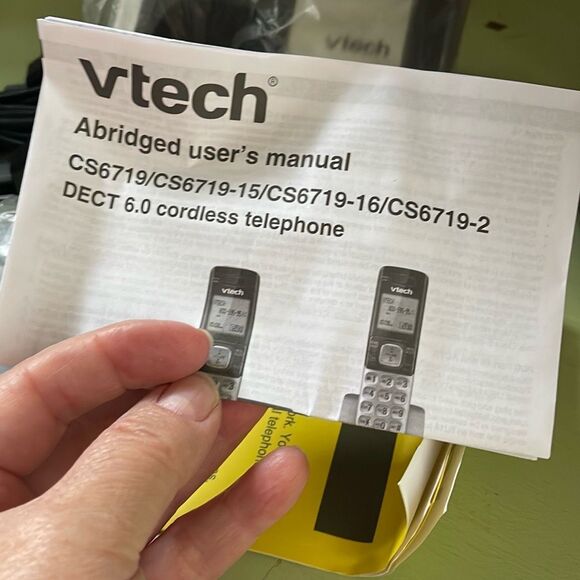 Vtech new in open box cordless phone. - Picture 7 of 9